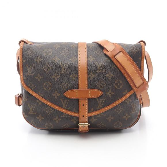 Louis Vuitton Saumur 30 Shoulder Bag, Coated Canvas and Leather, Monogram, Wo... - Picture 1 of 10